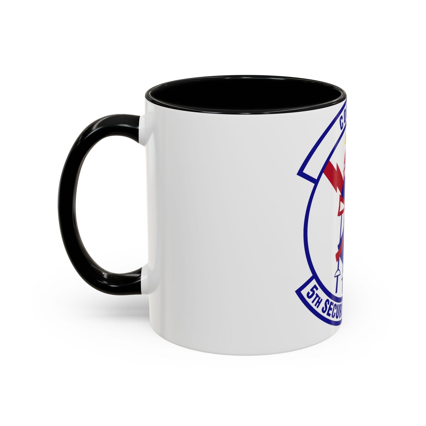 5th Security Forces Squadron (U.S. Air Force) Accent Coffee Mug