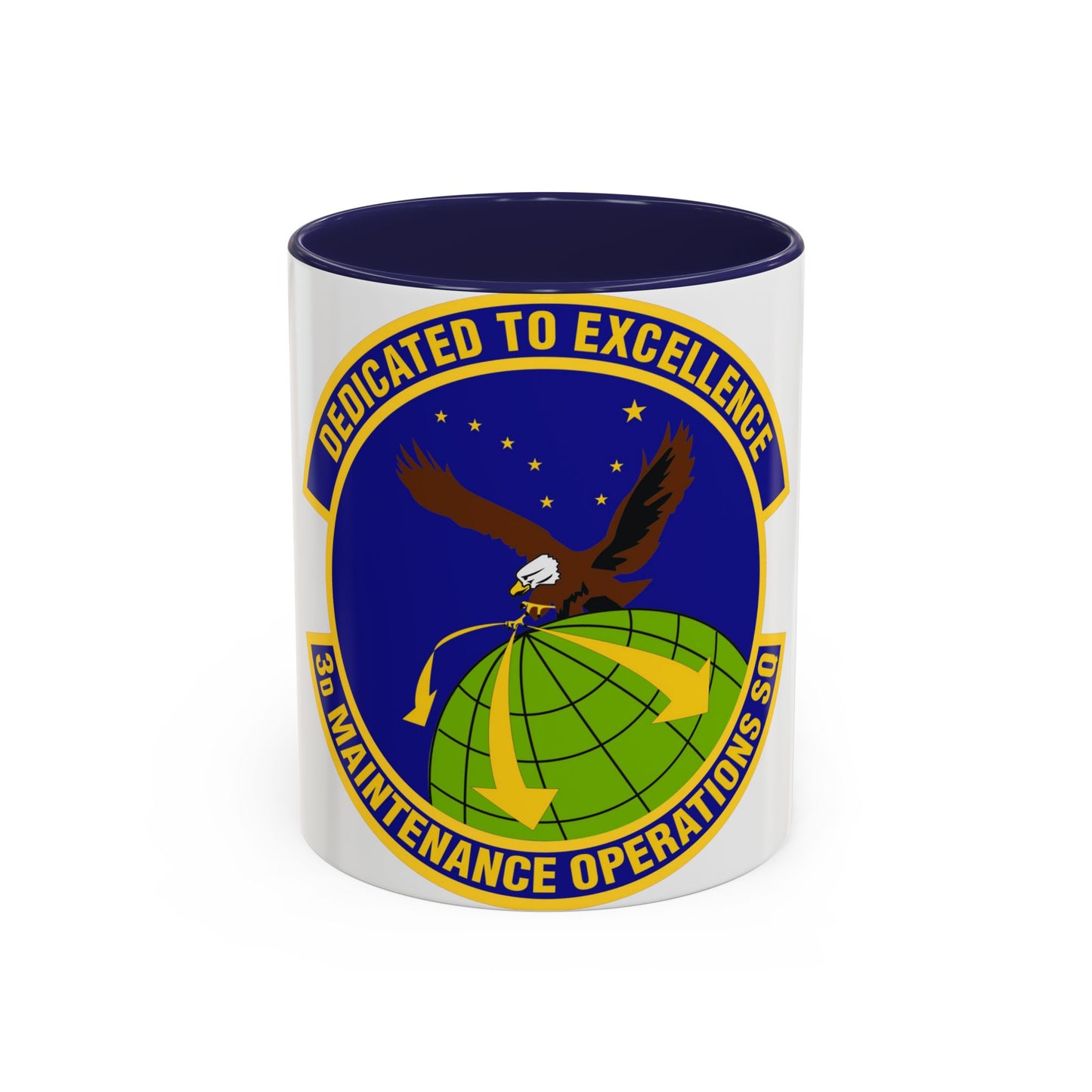 3d Maintenance Operations Squadron (U.S. Air Force) Accent Coffee Mug