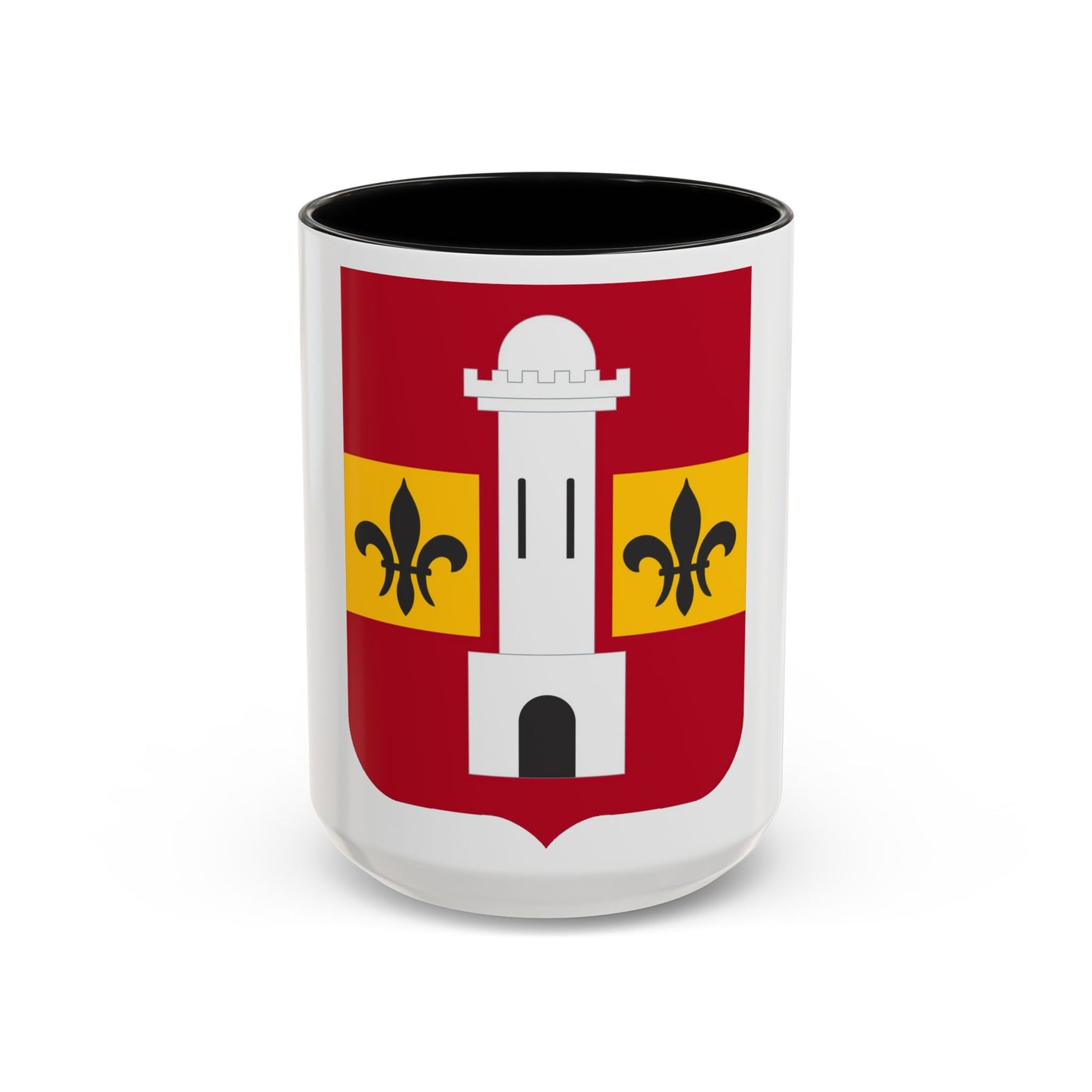 740th Antiaircraft Artillery Gun Battalion v2 (U.S. Army) Accent Coffee Mug
