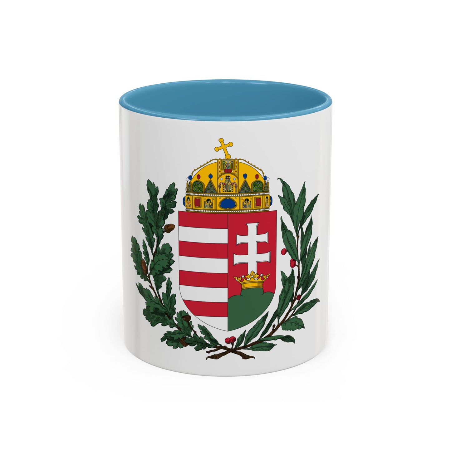 Coat of arms of Hungary (1896-1915) 2 - Accent Coffee Mug