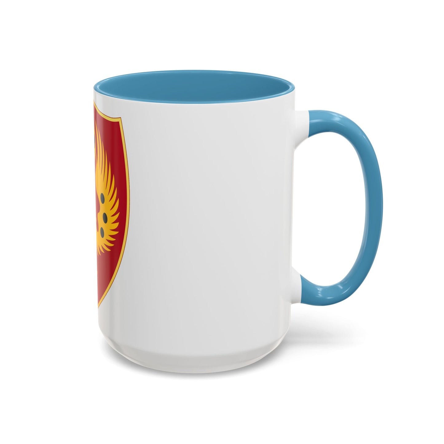 463rd Airborne Field Artillery Battalion (U.S. Army) Accent Coffee Mug