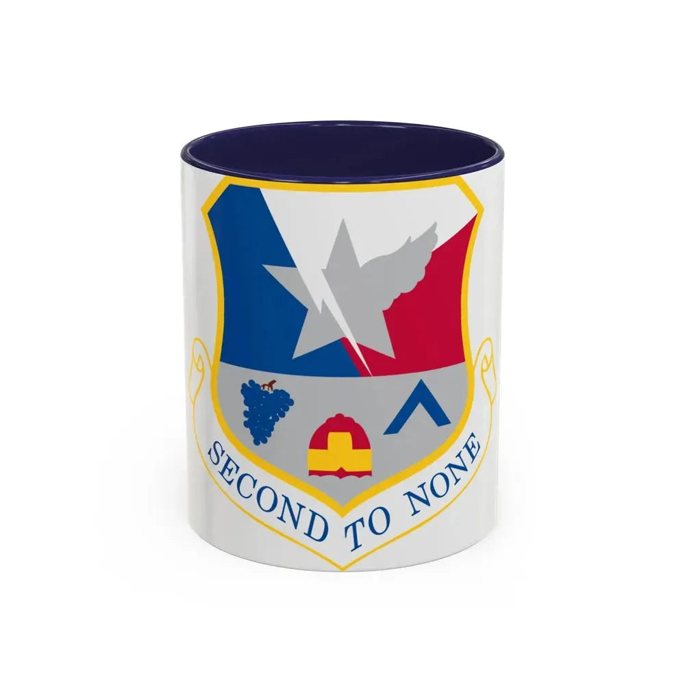 136th Airlift Wing (U.S. Air Force) Accent Coffee Mug 11oz Navy - Go Mug Yourself