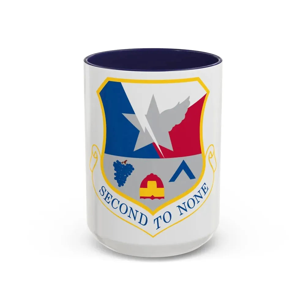 136th Airlift Wing (U.S. Air Force) Accent Coffee Mug 15oz Navy - Go Mug Yourself
