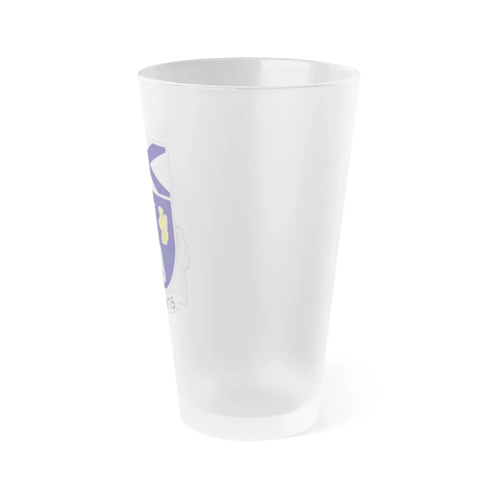 136th Infantry Regiment (U.S. Army) Frosted Pint Glass 16oz - Go Mug Yourself