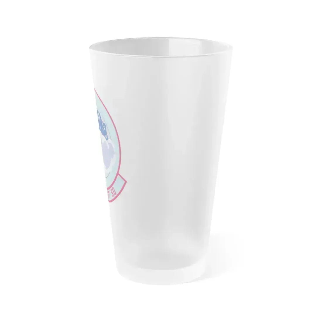 137 Airlift Squadron (U.S. Air Force) Frosted Pint Glass 16oz - Go Mug Yourself