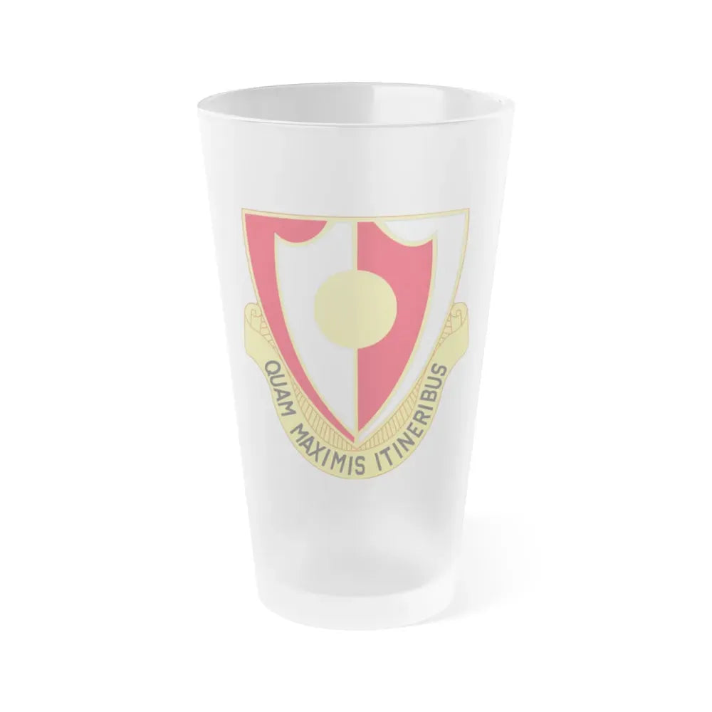 137 Engineer Battalion (U.S. Army) Frosted Pint Glass 16oz Default Title - Go Mug Yourself