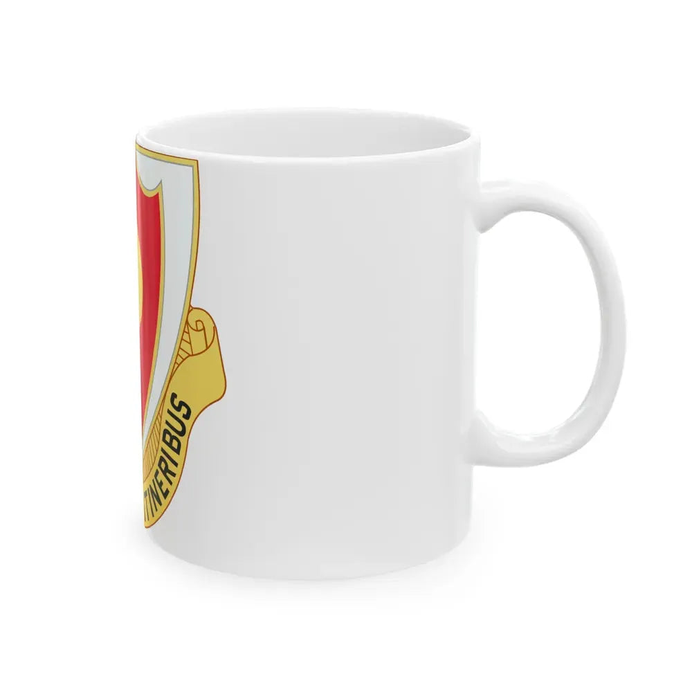 137 Engineer Battalion (U.S. Army) White Coffee Mug - Go Mug Yourself
