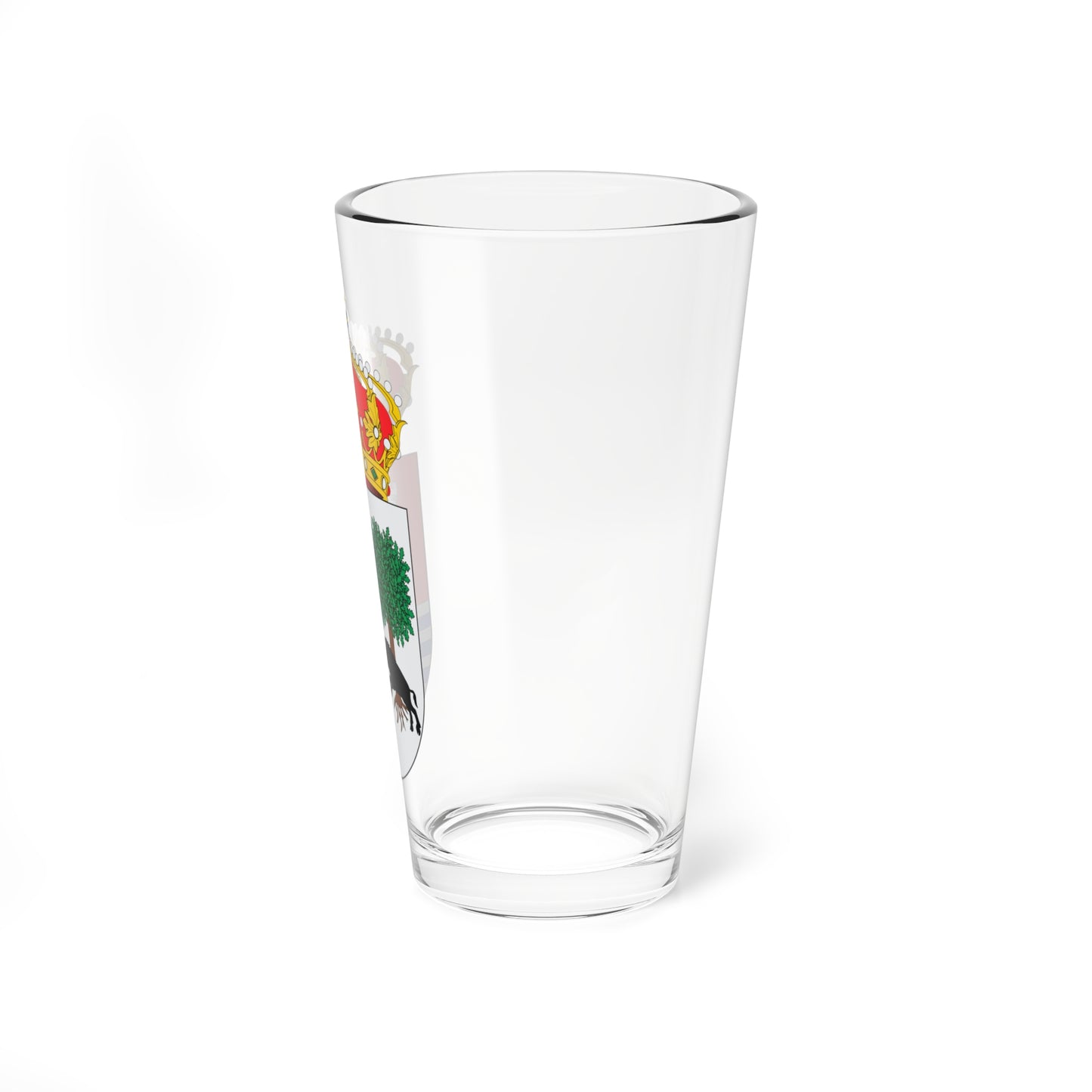 Escudo de Baños de Rio Tobia-La Rioja (Spain) (Coat of Arms) Pint Glass 16oz