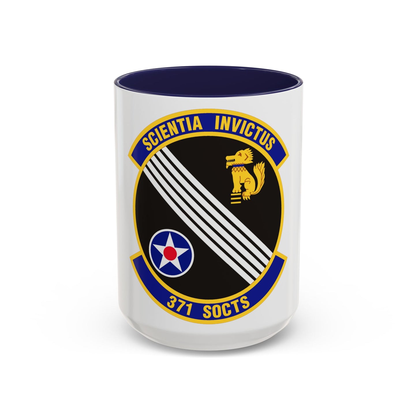 371 Special Operations Combat Training Squadron AFSOC (U.S. Air Force) Accent Coffee Mug