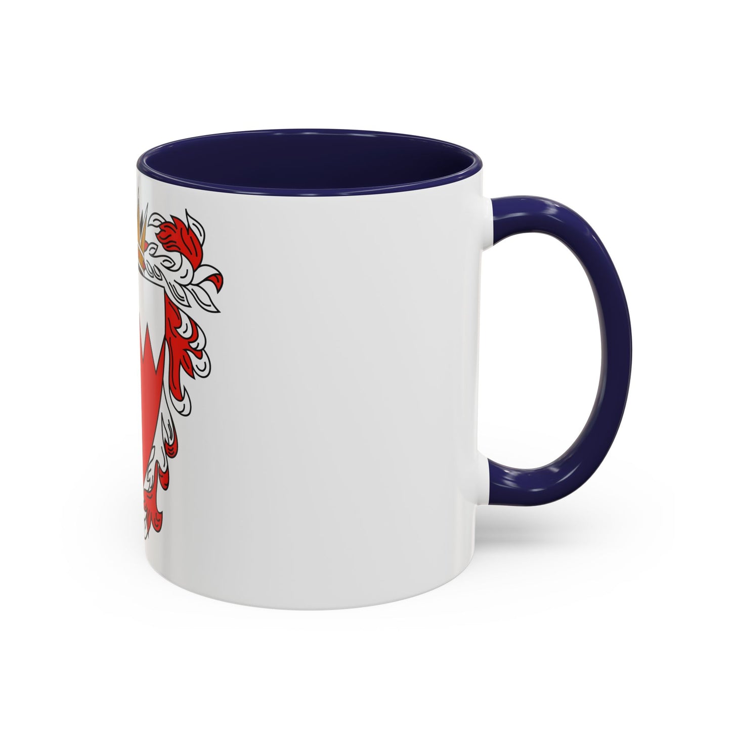 Coat of Arms of The Kingdom of Bahrain - Accent Coffee Mug
