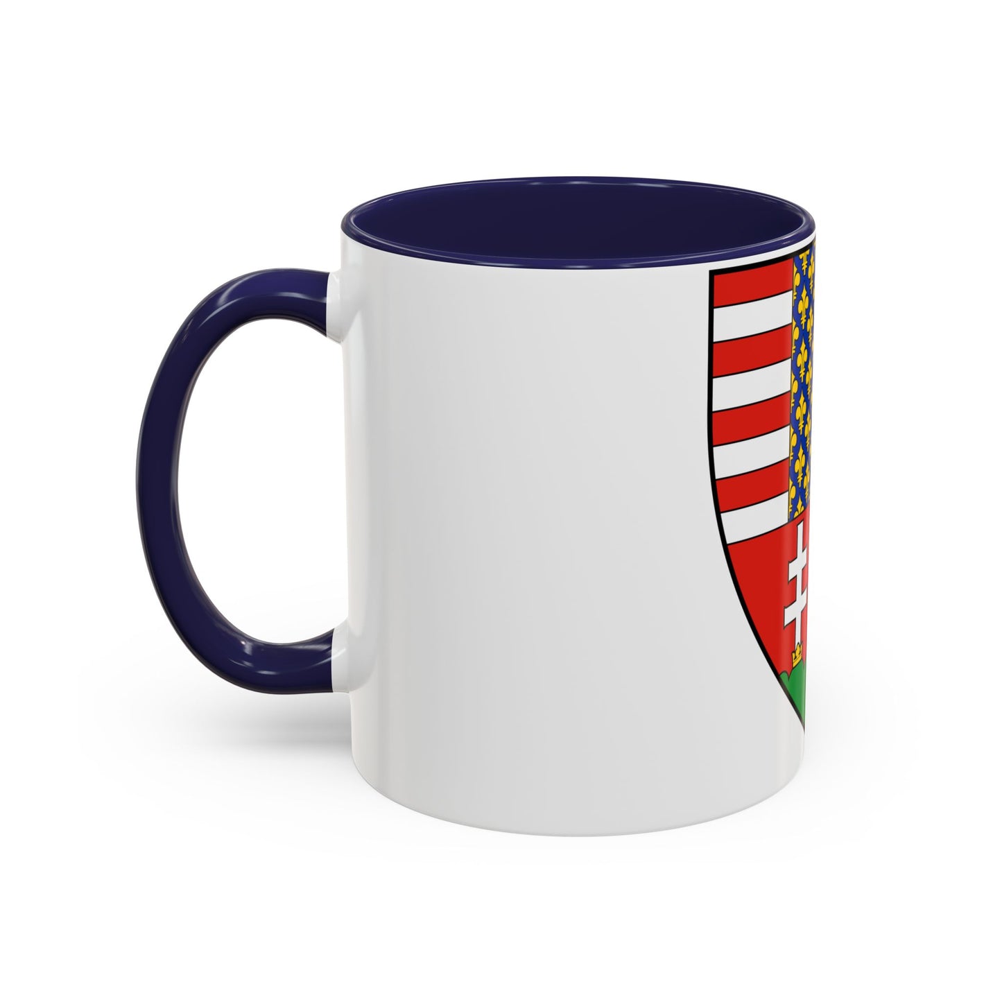 Coat of arms of Louis I of Hungary (1370) - Accent Coffee Mug