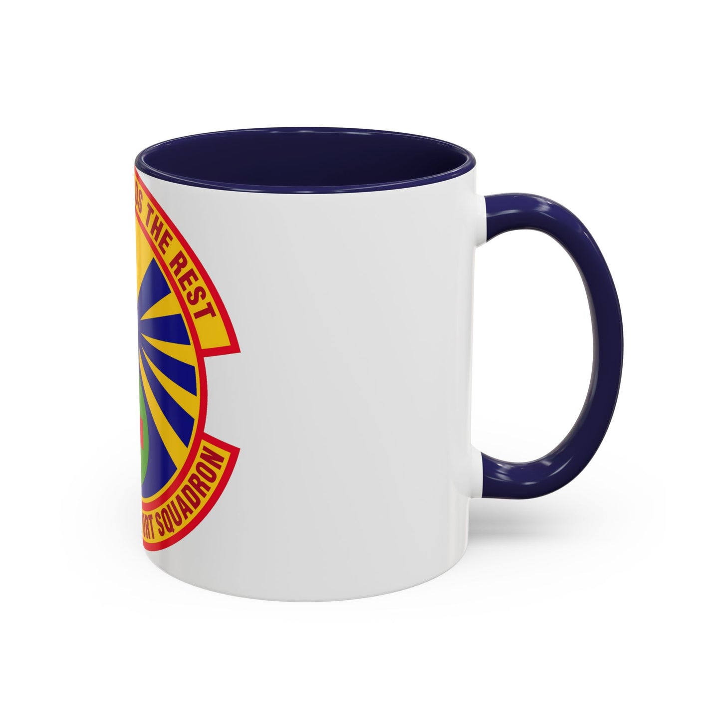 10th Medical Support Squadron (U.S. Air Force) Accent Coffee Mug