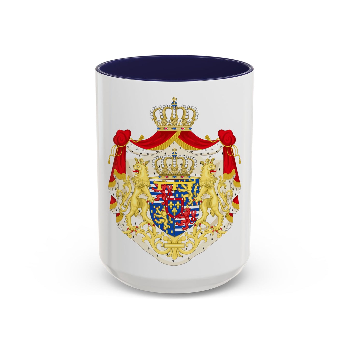 Greater coat of arms of the Hereditary Grand Duke of Luxembourg (2000) - Accent Coffee Mug