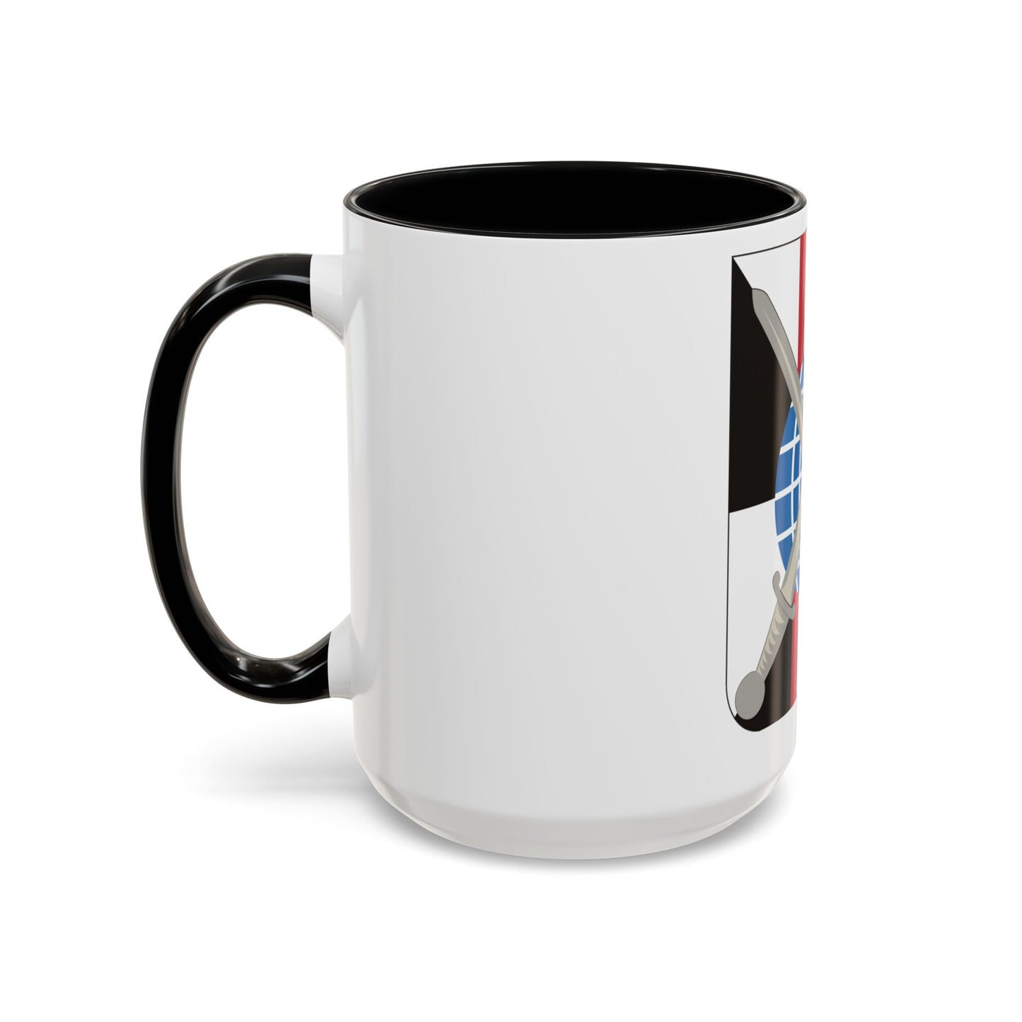 527 Military Intelligence Battalion 2 (U.S. Army) Accent Coffee Mug
