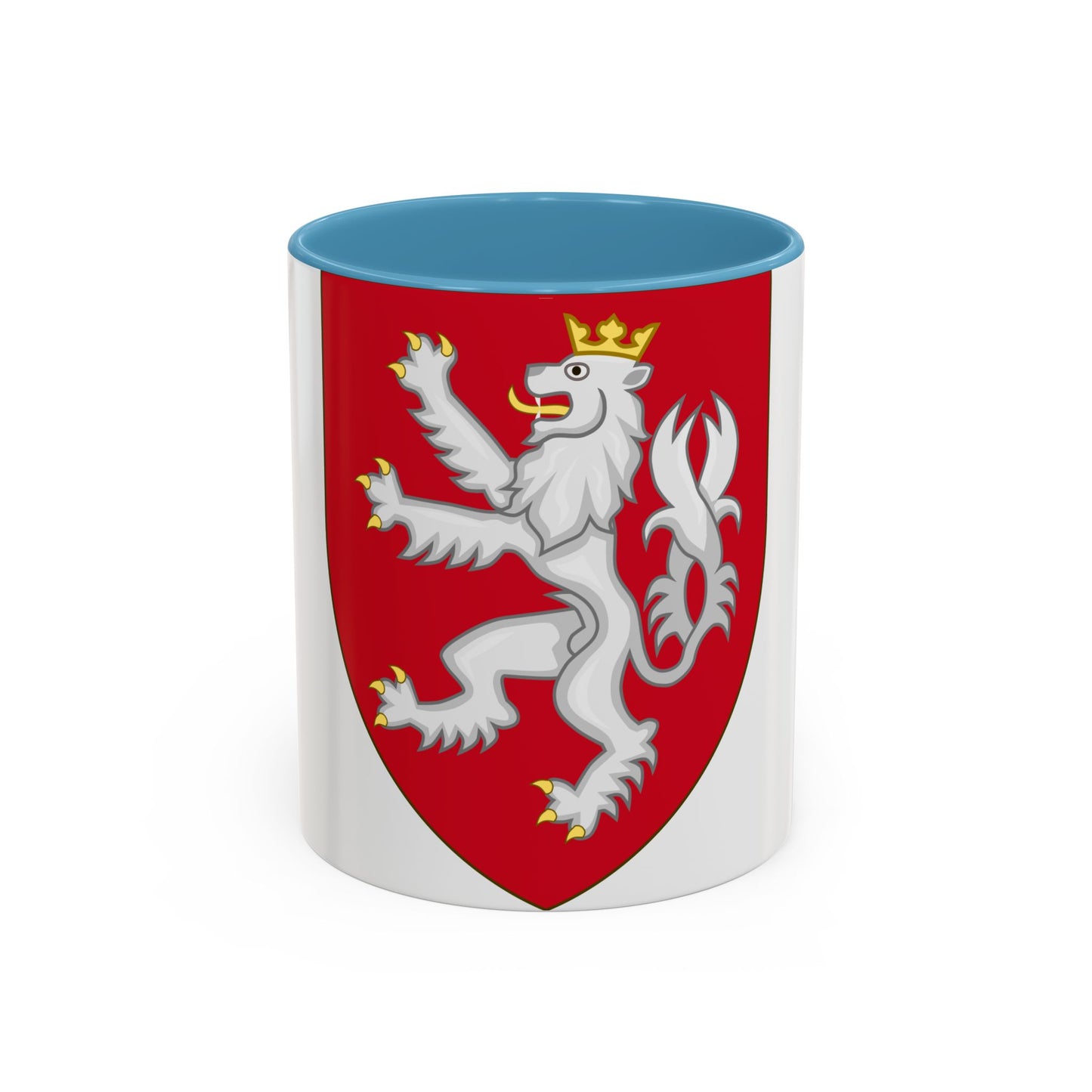 Coat of arms of the House of Luxembourg-Bohemia - Accent Coffee Mug