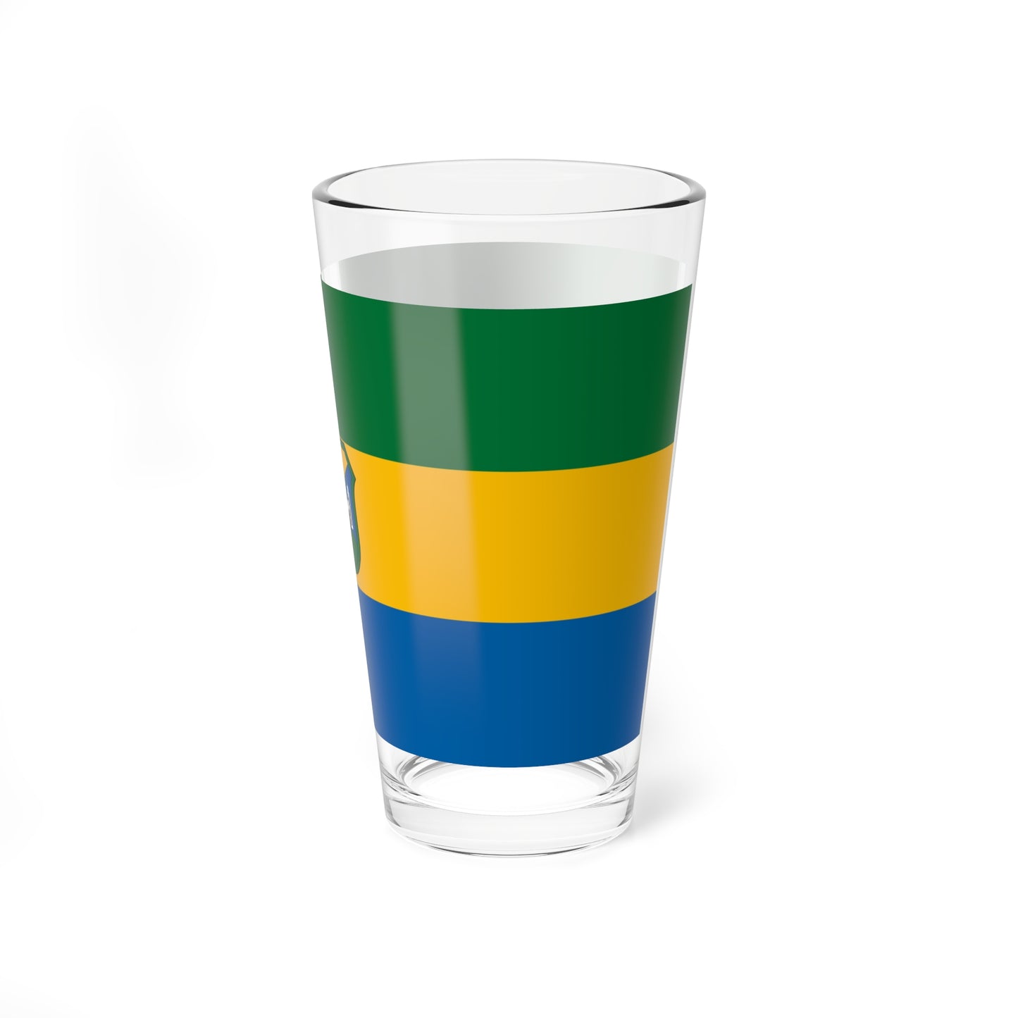 Flag of Szecsenyfelfalu (Hungary) Pint Glass 16oz