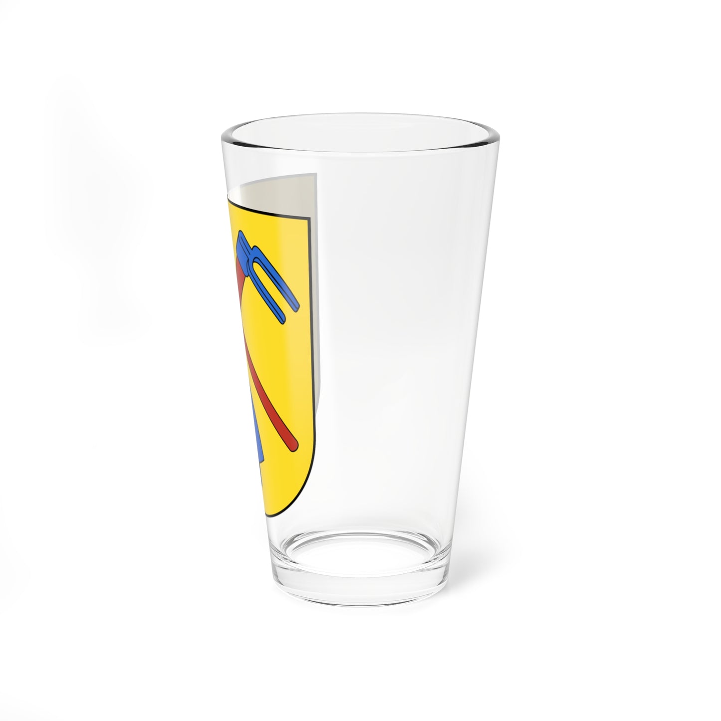 Unterstrass-blazon (Switzerland) (Coat of Arms) Pint Glass 16oz