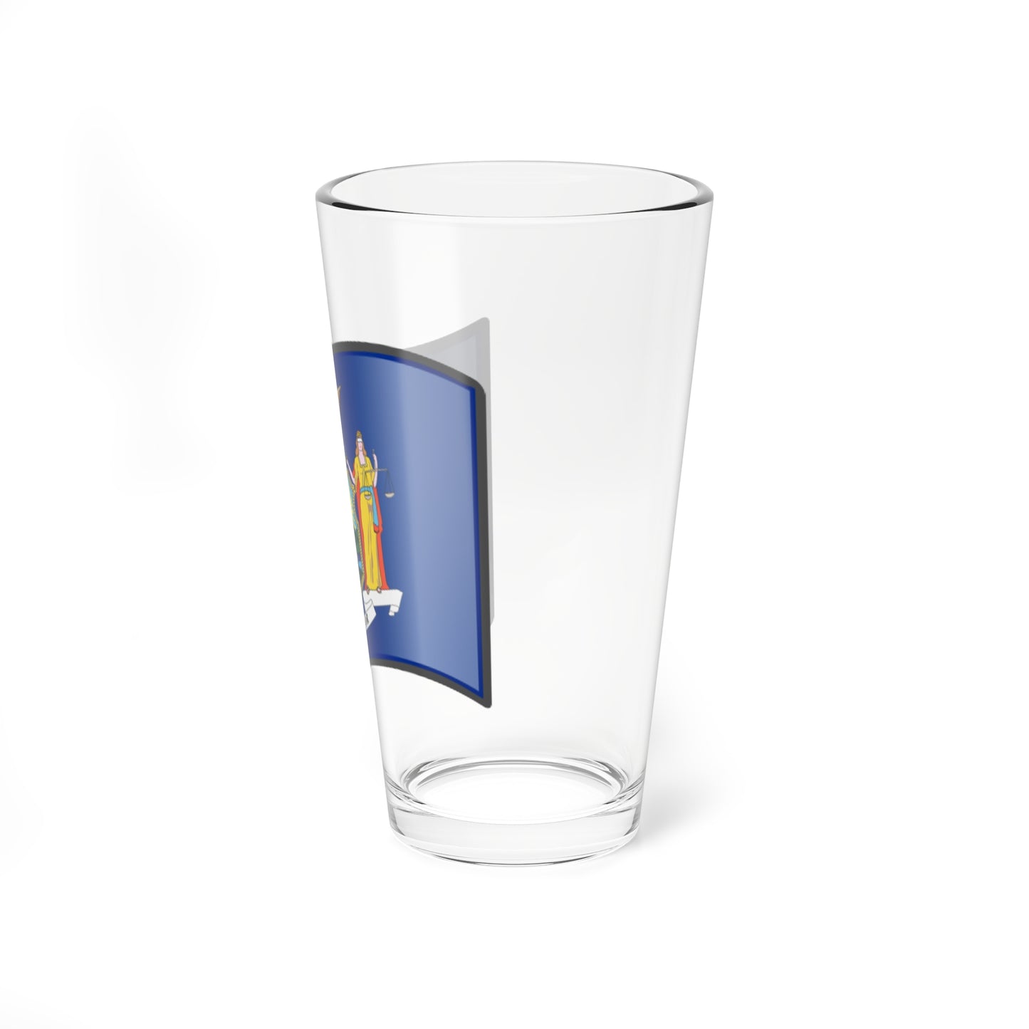Nuvola New York flag 1909-2020 (United States) Pint Glass 16oz
