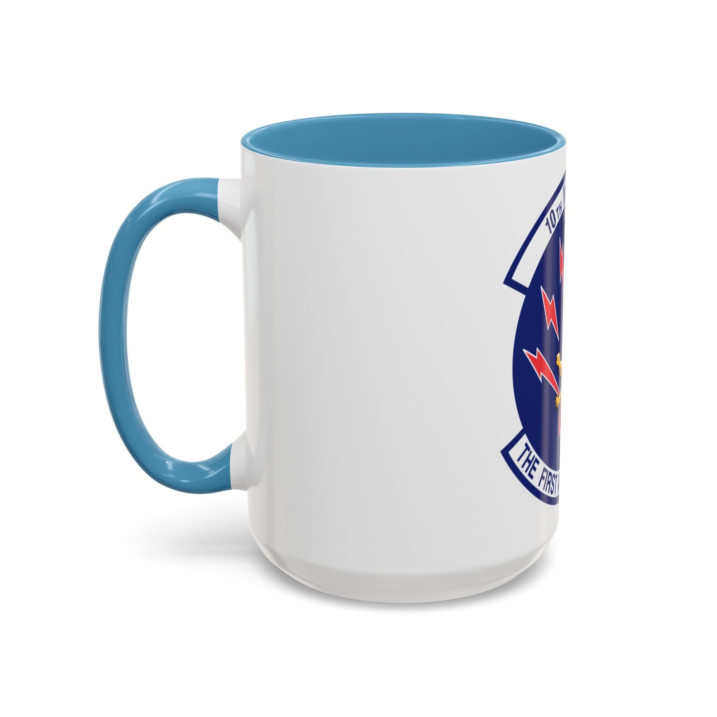 10th Missile SQ The First In The Hole (U.S. Air Force) Accent Coffee Mug
