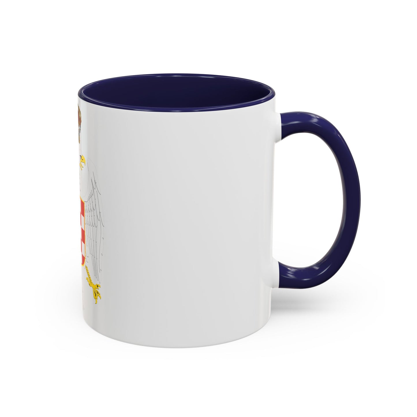 Greater coat of arms of the Banate of Croatia - Accent Coffee Mug