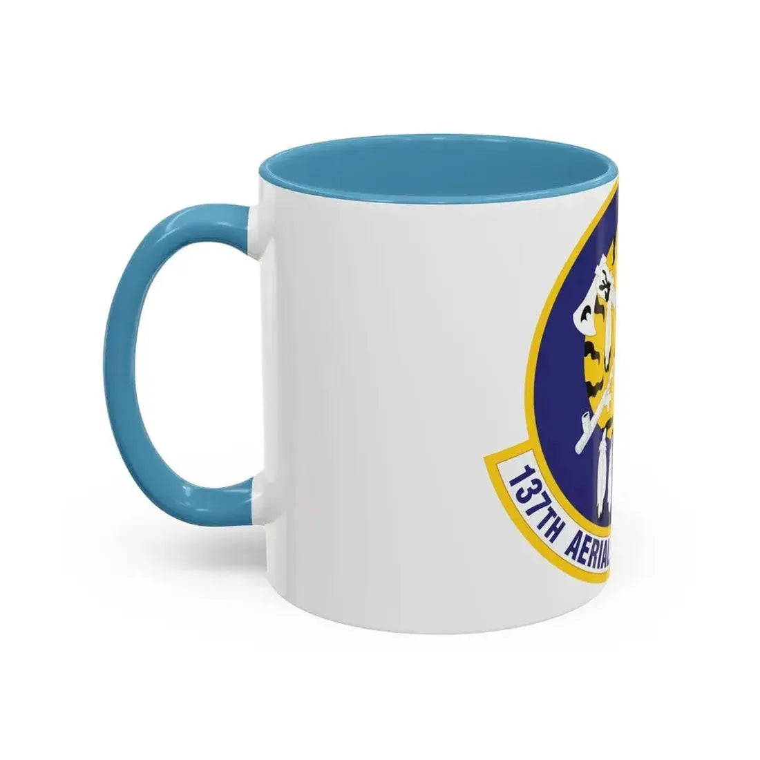 137th Aerial Port Squadron (U.S. Air Force) Accent Coffee Mug - Go Mug Yourself
