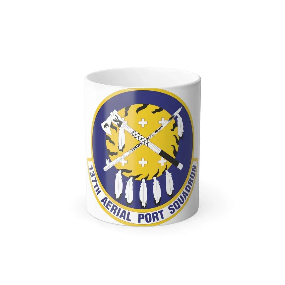137th Aerial Port Squadron (U.S. Air Force) Color Changing Coffee Mug 11oz - Go Mug Yourself
