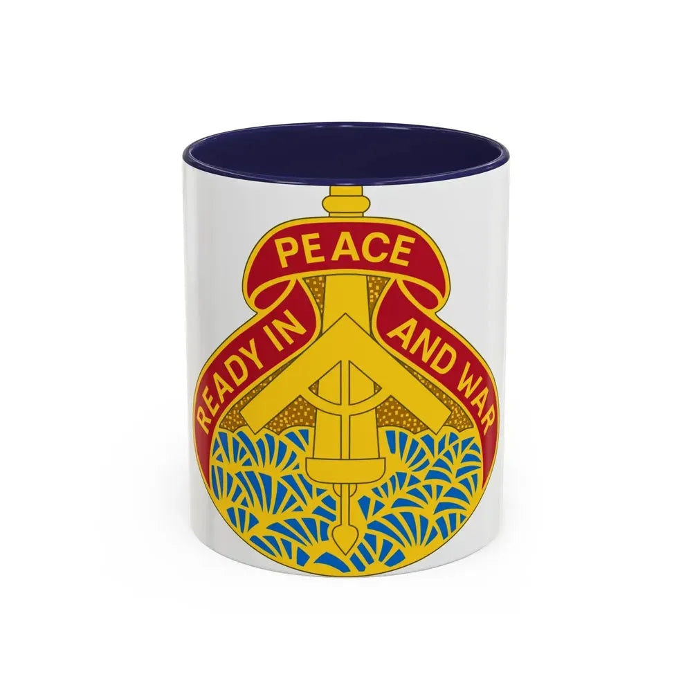 138 Field Artillery Brigade 2 (U.S. Army) Accent Coffee Mug 11oz Navy - Go Mug Yourself