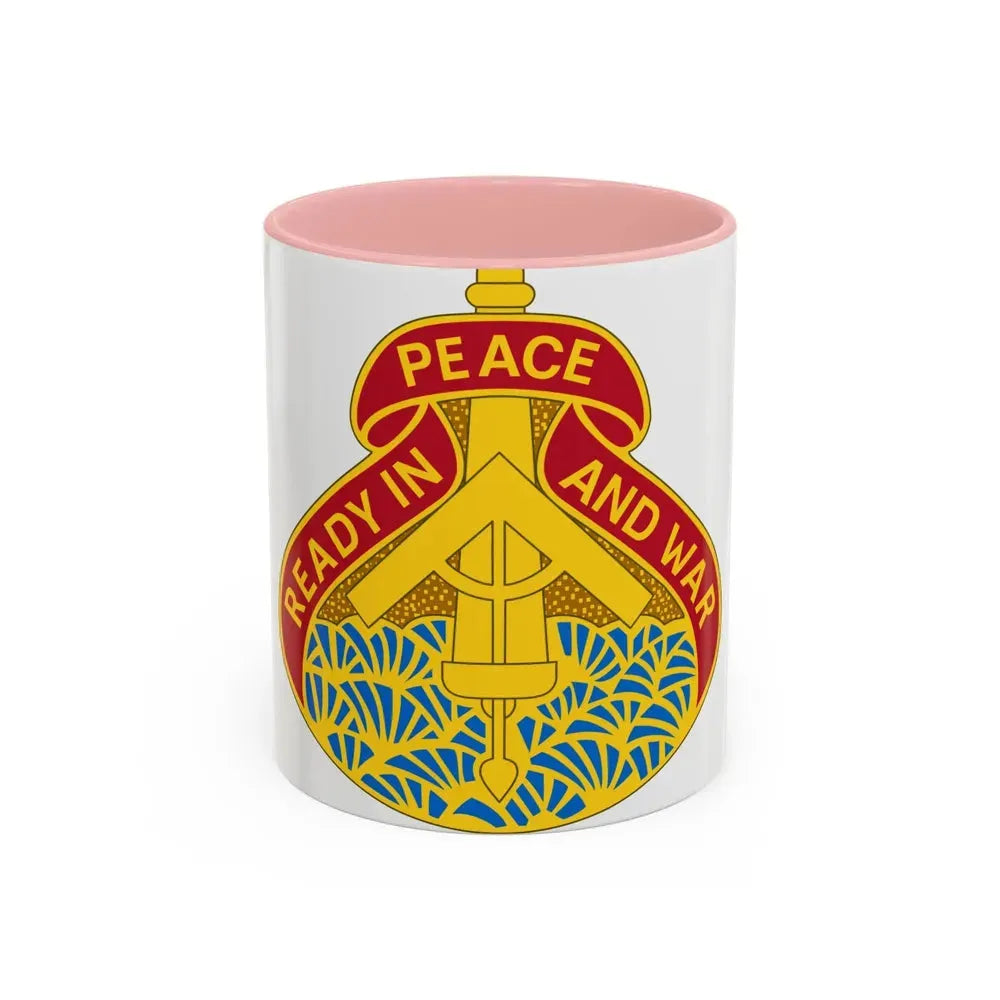 138 Field Artillery Brigade 2 (U.S. Army) Accent Coffee Mug 11oz Pink - Go Mug Yourself