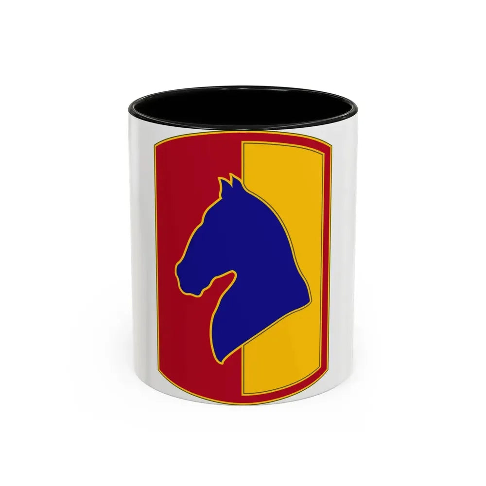 138 Field Artillery Brigade 3 (U.S. Army) Accent Coffee Mug 11oz Black - Go Mug Yourself