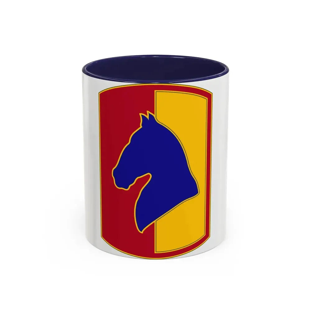 138 Field Artillery Brigade 3 (U.S. Army) Accent Coffee Mug 11oz Navy - Go Mug Yourself