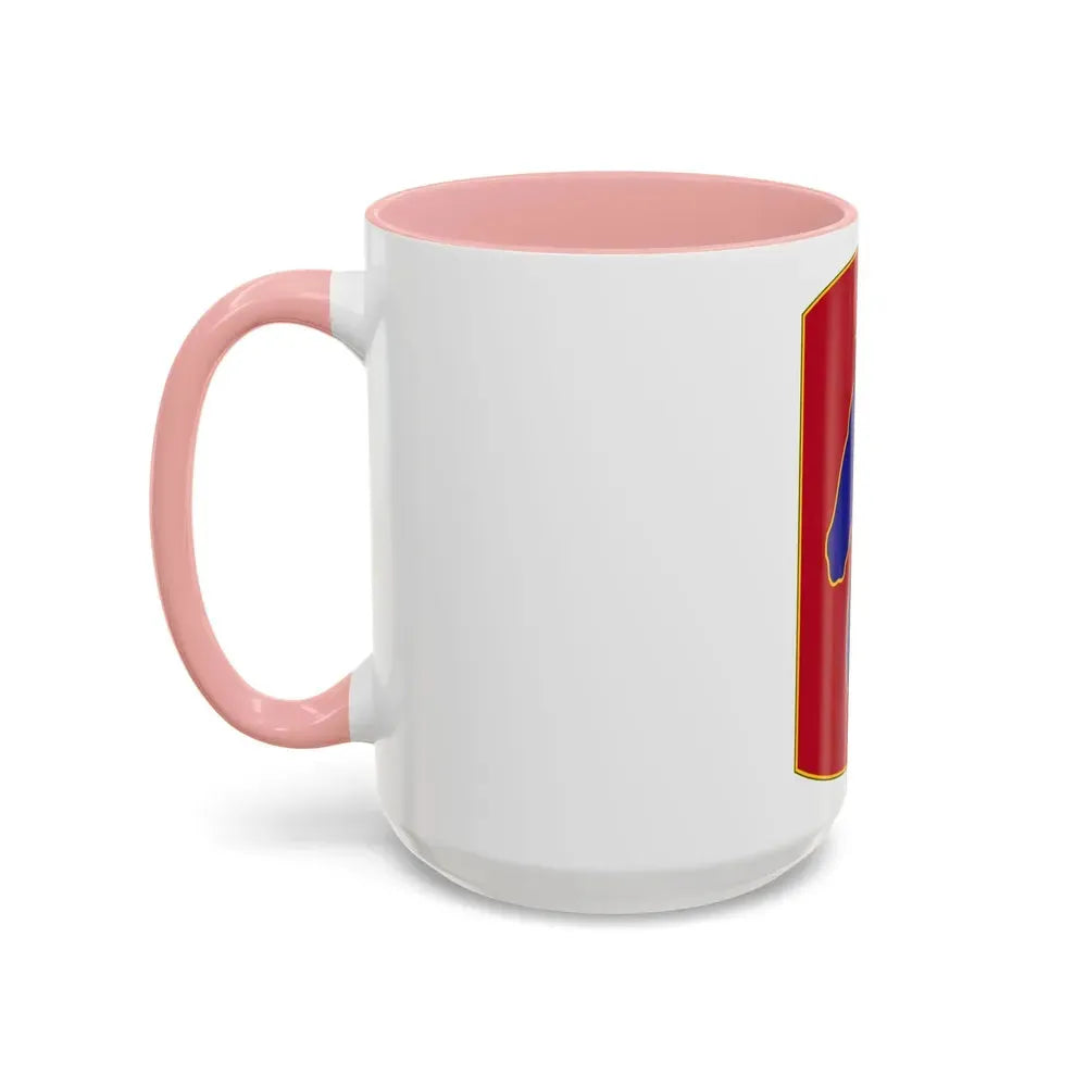 138 Field Artillery Brigade 3 (U.S. Army) Accent Coffee Mug - Go Mug Yourself