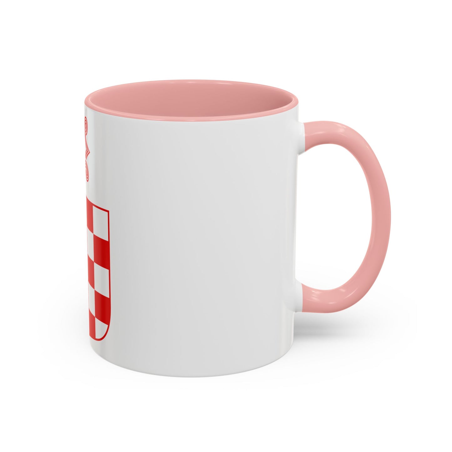 Coat of arms of the Independent State of Croatia - Accent Coffee Mug