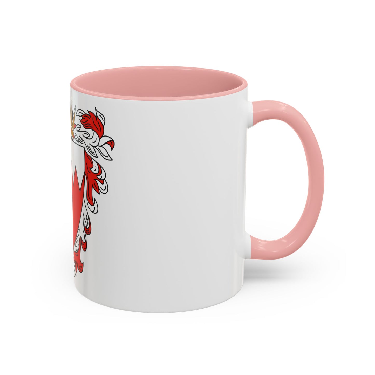 Coat of Arms of The Kingdom of Bahrain - Accent Coffee Mug