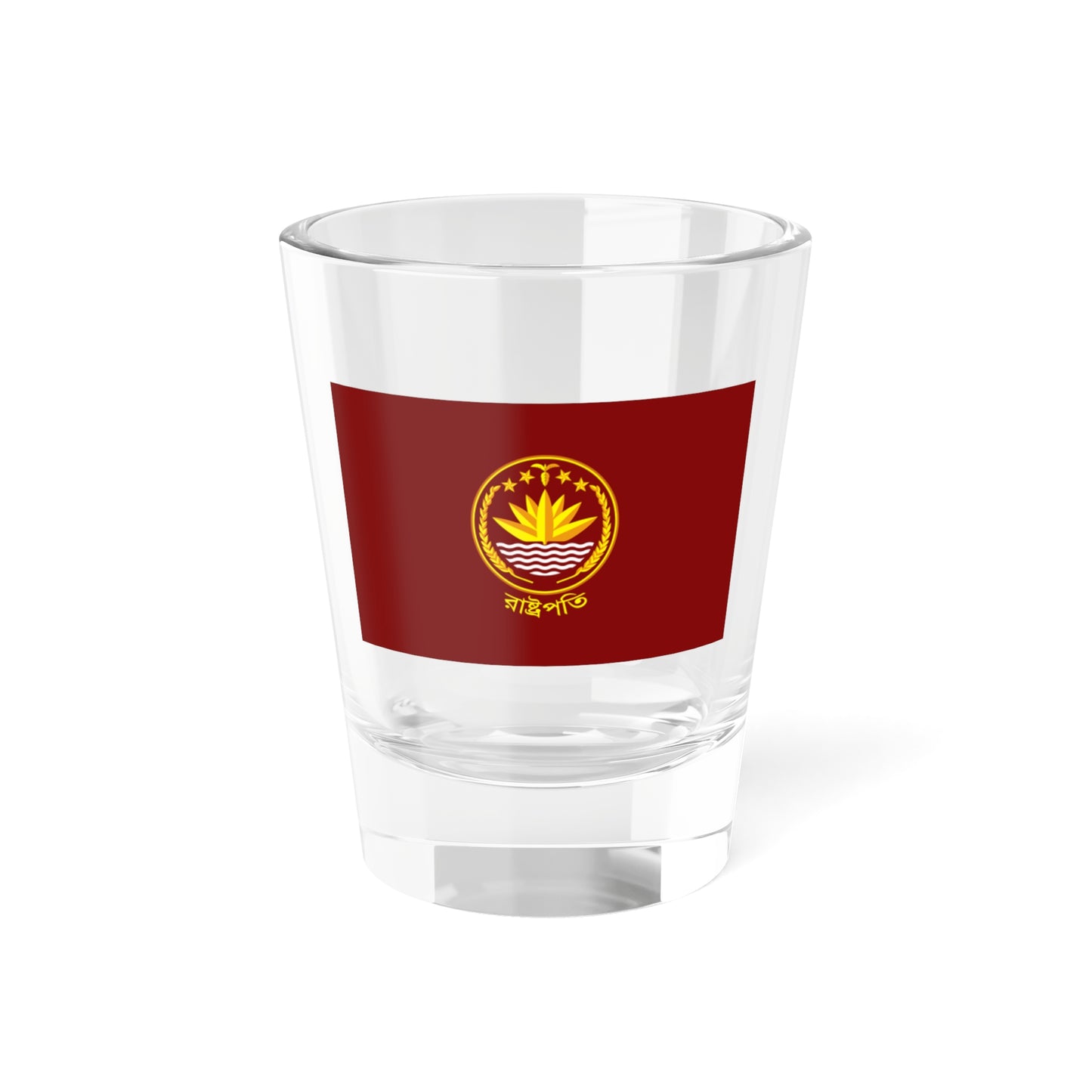 Flag of the President of Bangladesh (Bangladesh) Shot Glass 1.5oz