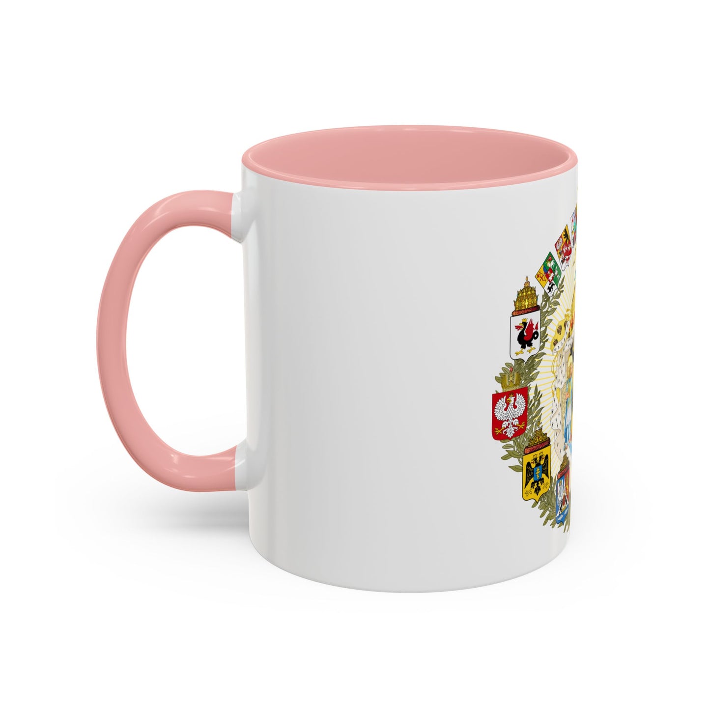 Greater Coat of Arms of the Russian Empire - Accent Coffee Mug