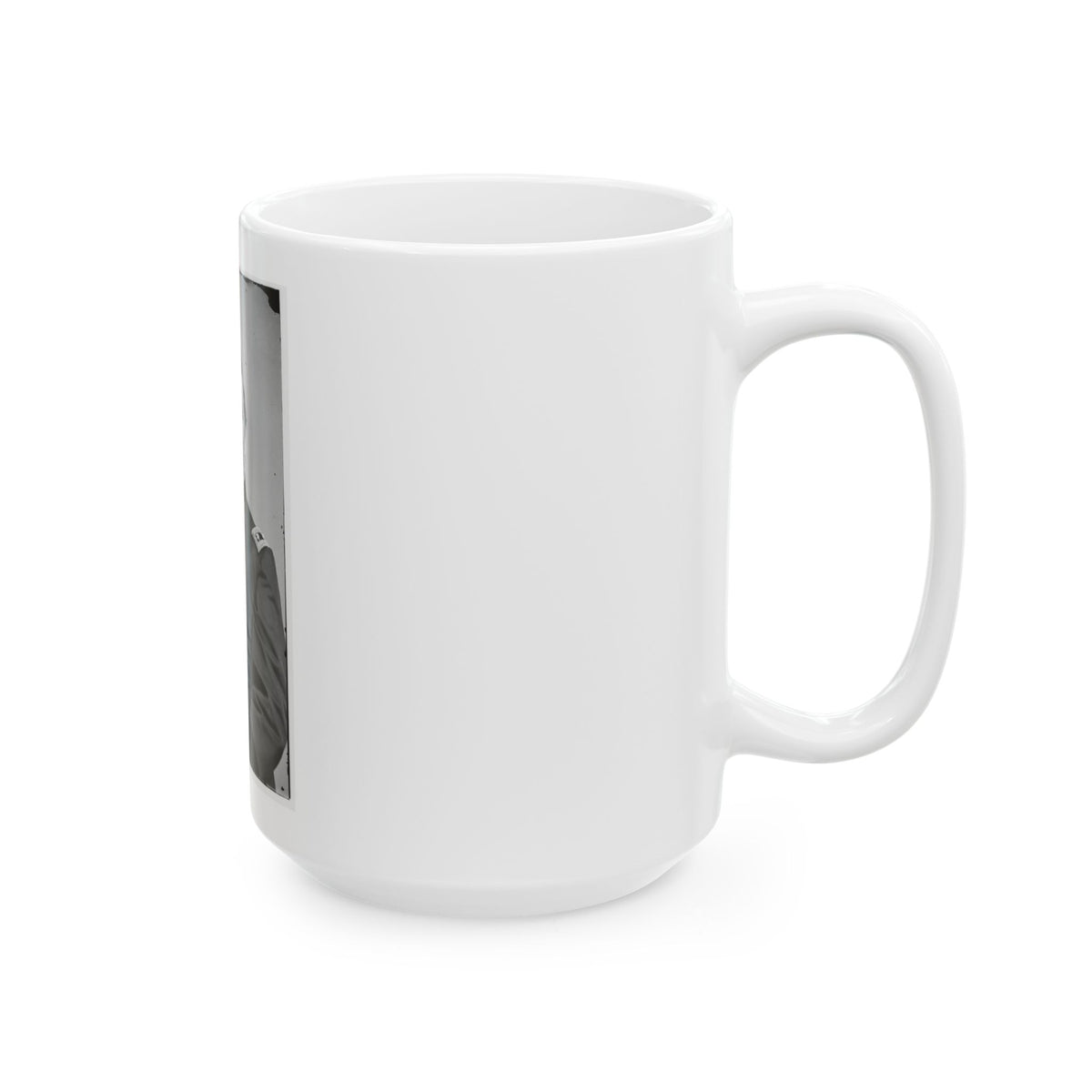 Portrait Of Maj. Gen. Robert C. Schenck, Officer Of The Federal Army (U.S. Civil War) White Coffee Mug