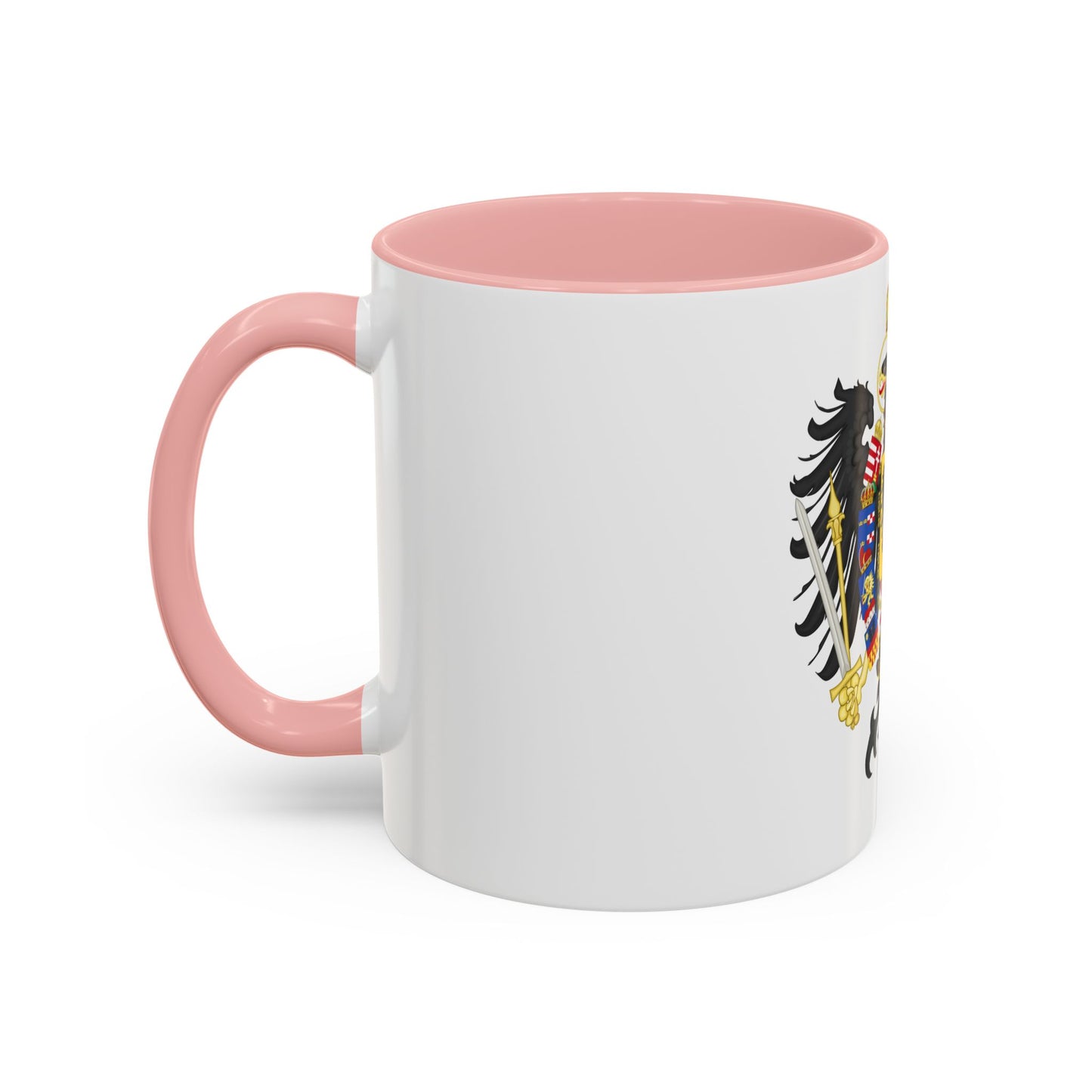 Middle Coat of Arms of Francis II, Holy Roman Emperor (1804-1806) - Accent Coffee Mug