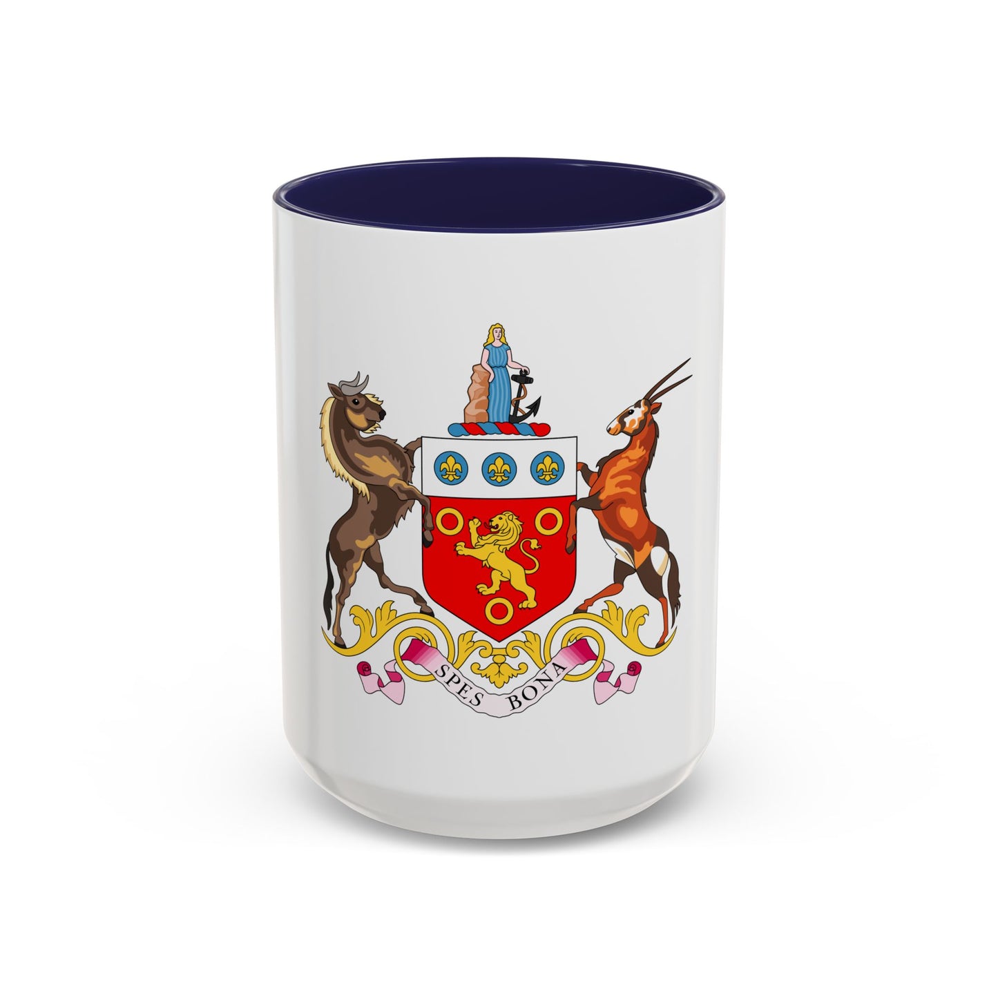 Coat of arms of the Cape Colony 1876-1994 - Accent Coffee Mug