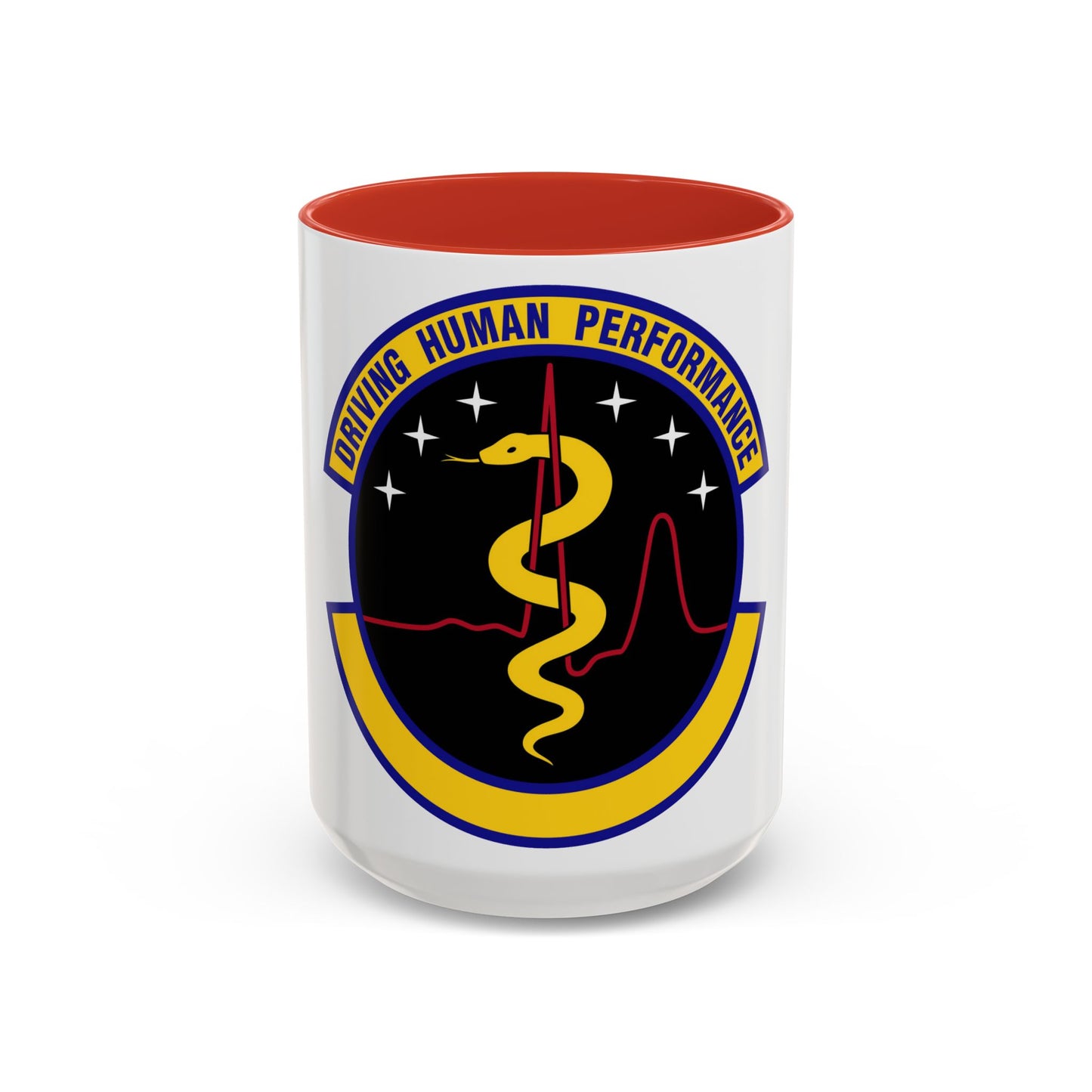 21 Operational Medical Readiness Squadron USSF (U.S. Air Force) Accent Coffee Mug