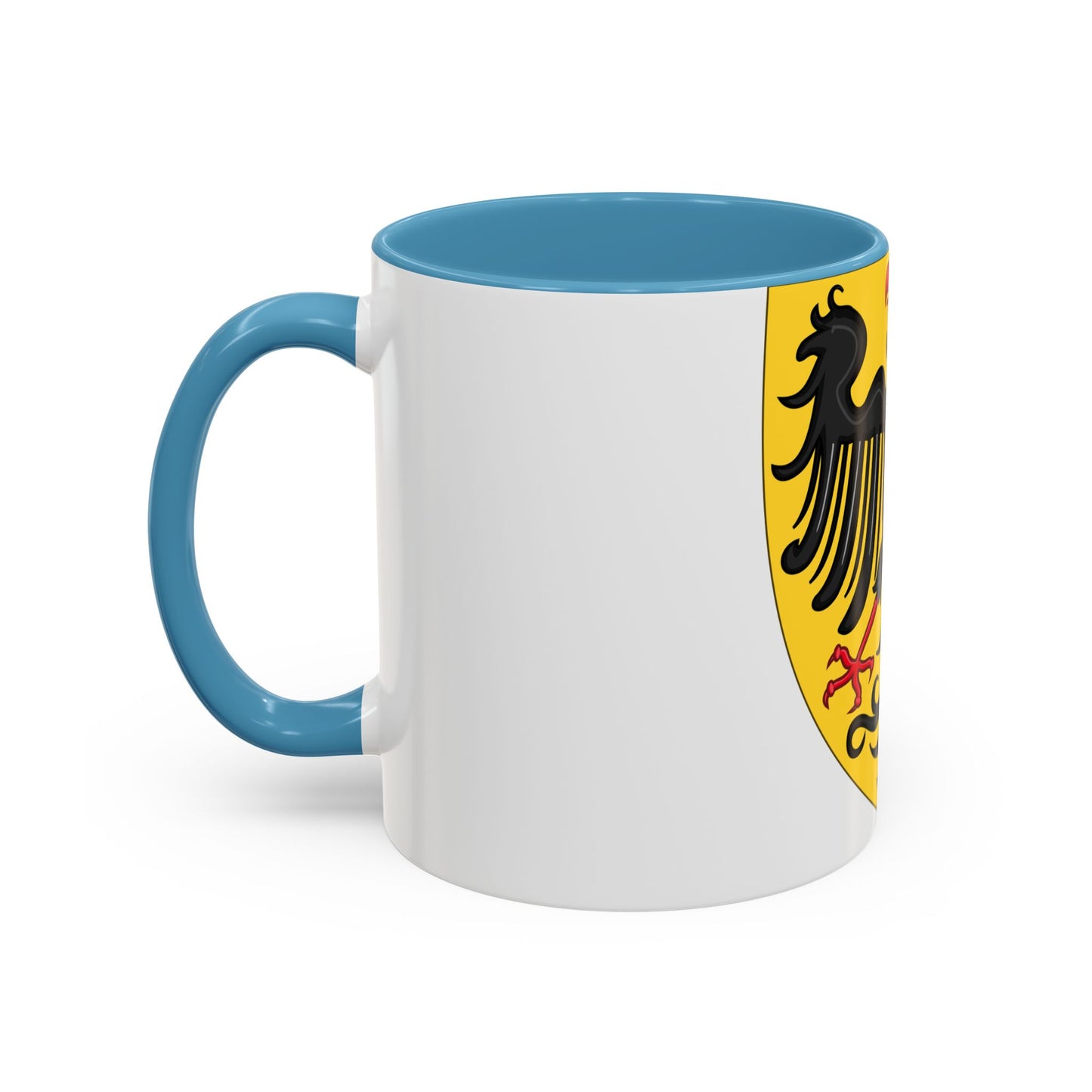 Shield and Coat of Arms of the Holy Roman Emperor (c.1300-c.1400) - Accent Coffee Mug