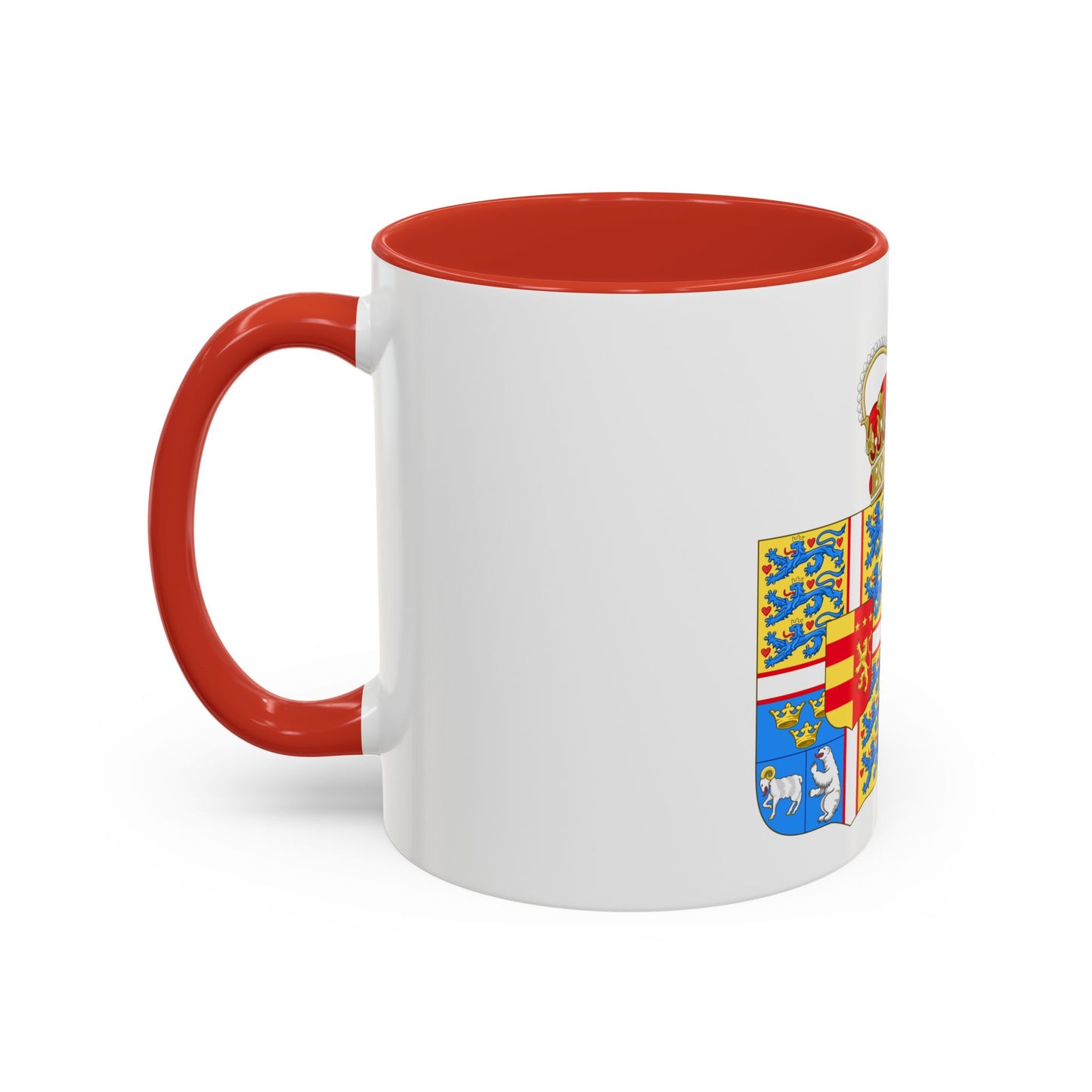 Coat of arms of Princess Marie of Denmark - Accent Coffee Mug