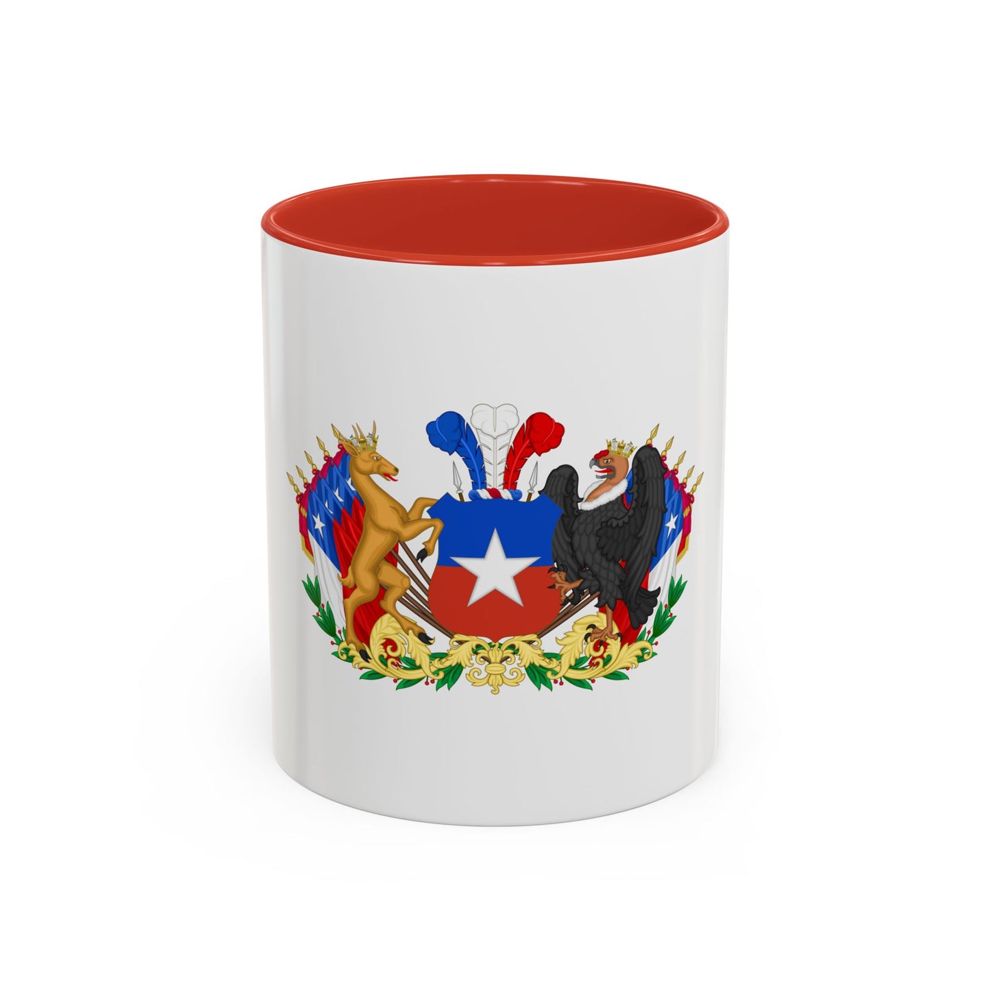 Greater Coat of Arms of Chile (1834-1920) - Accent Coffee Mug