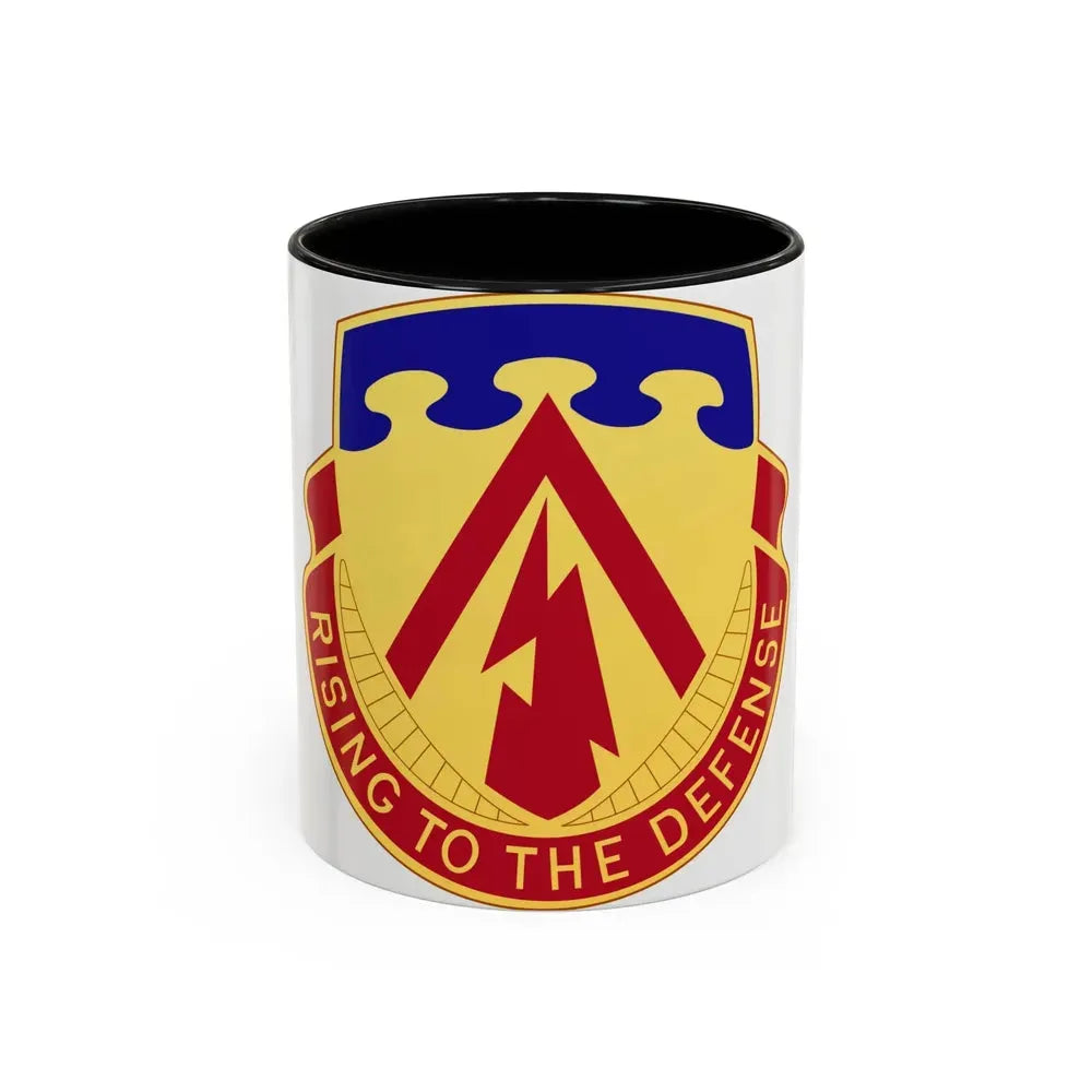138th Air Defense Artillery Regiment (U.S. Army) Accent Coffee Mug 11oz Black - Go Mug Yourself