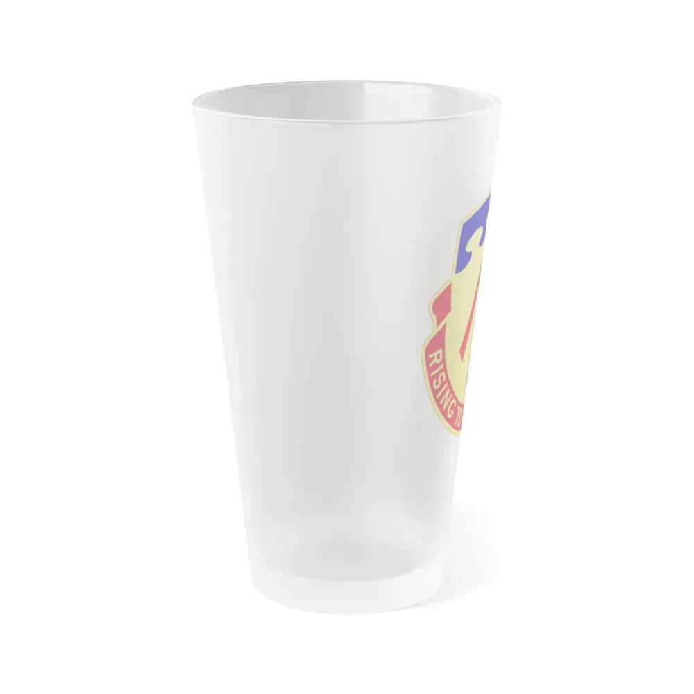 138th Air Defense Artillery Regiment (U.S. Army) Frosted Pint Glass 16oz - Go Mug Yourself