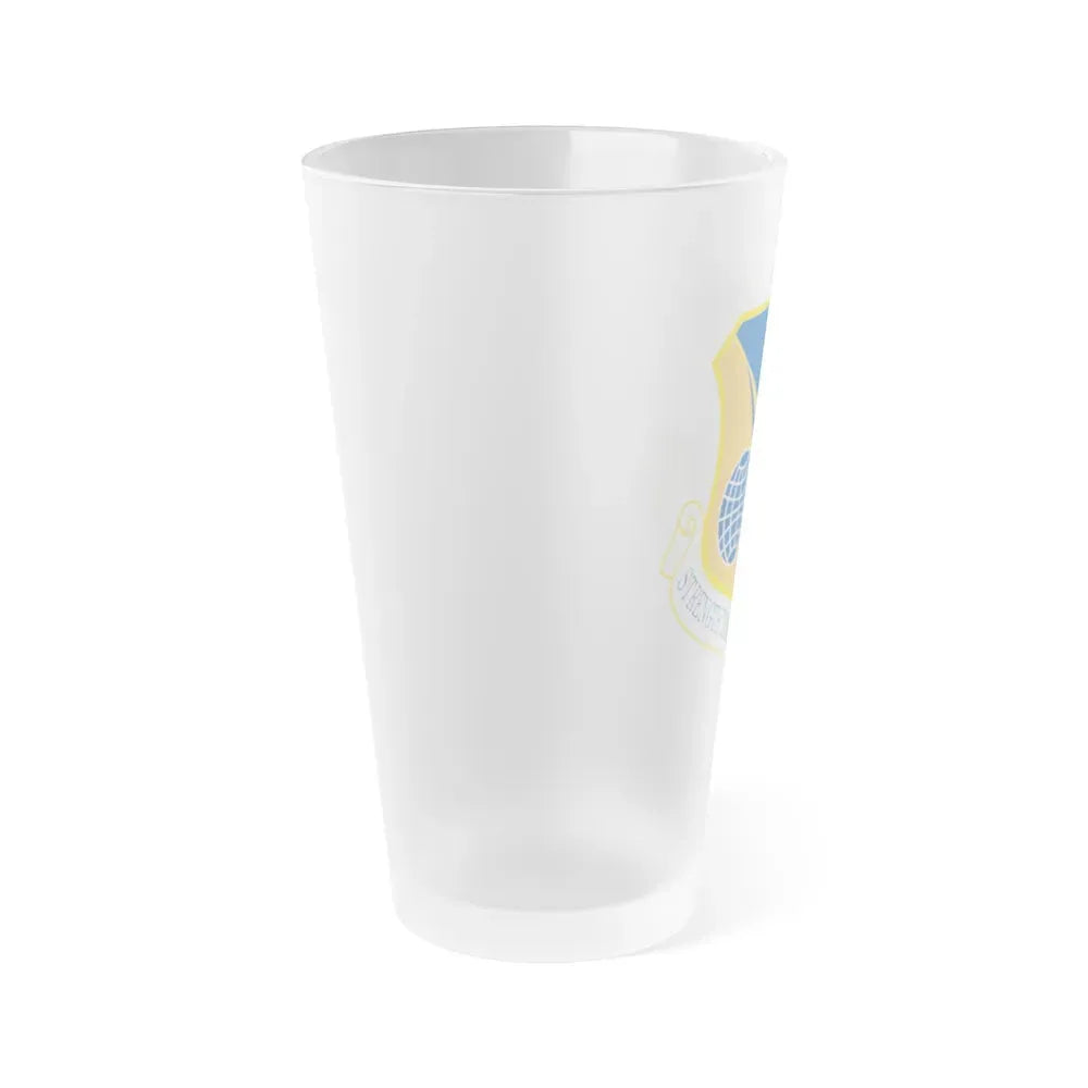 138th Fighter Wing (U.S. Air Force) Frosted Pint Glass 16oz - Go Mug Yourself
