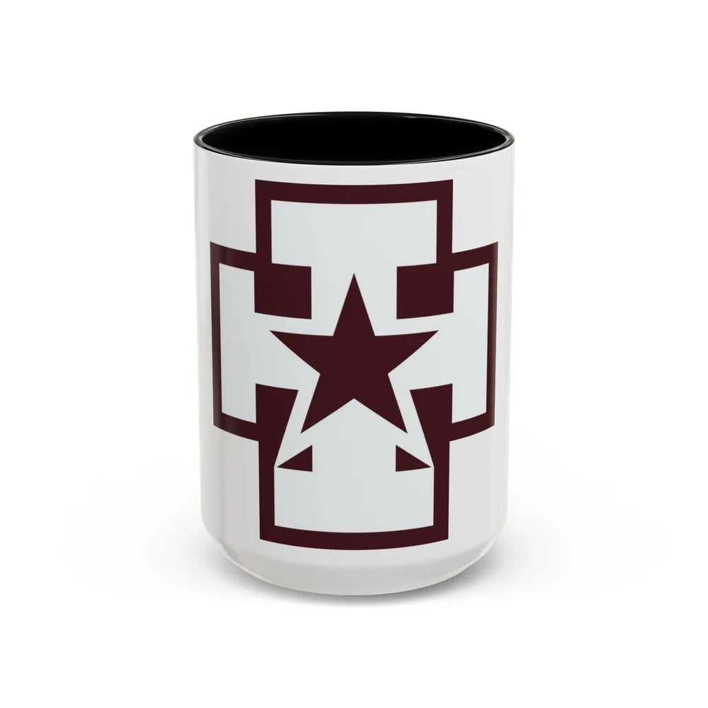 139 Medical Brigade (U.S. Army) Accent Coffee Mug-15oz-Black-Go Mug Yourself