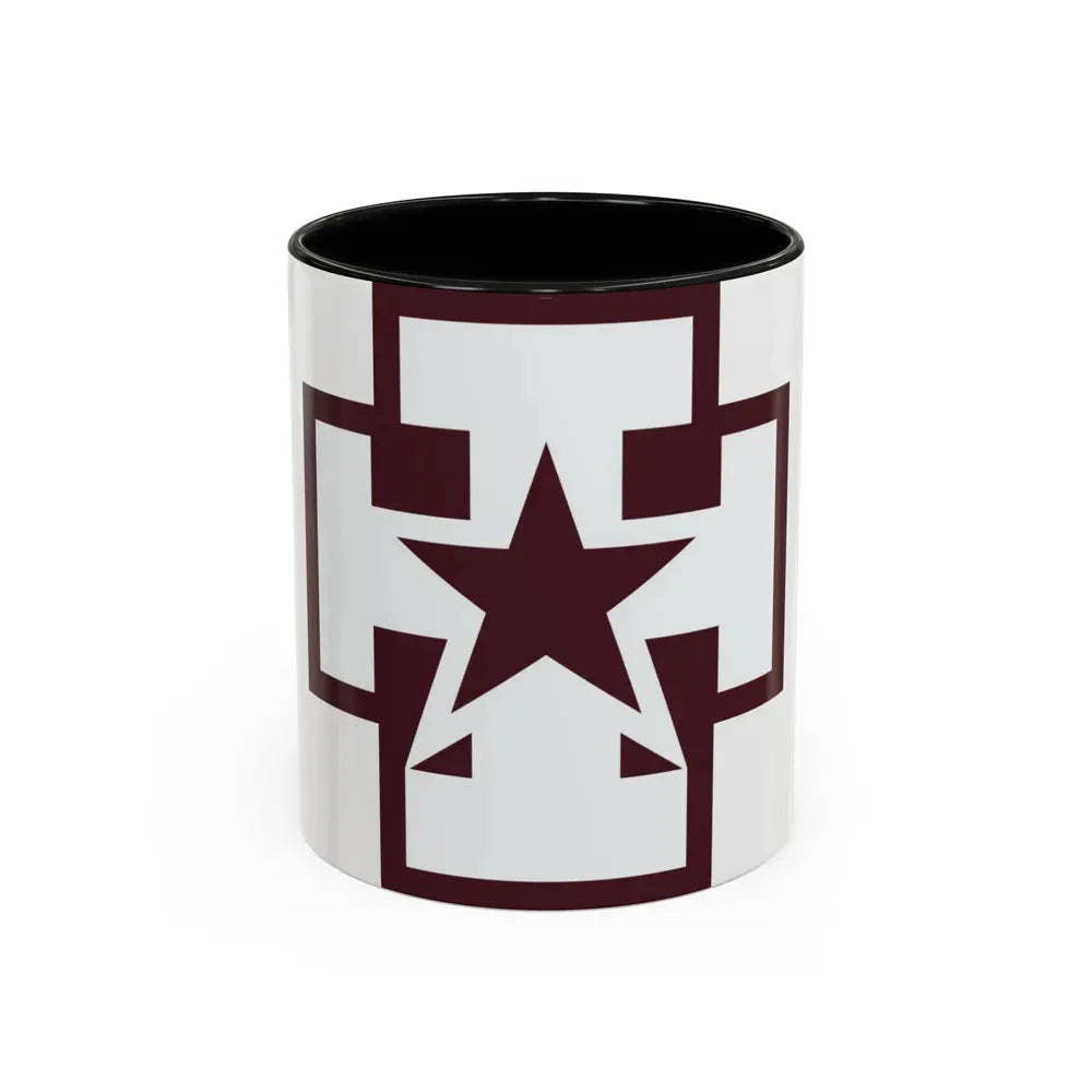 139 Medical Brigade (U.S. Army) Accent Coffee Mug 11oz Black - Go Mug Yourself