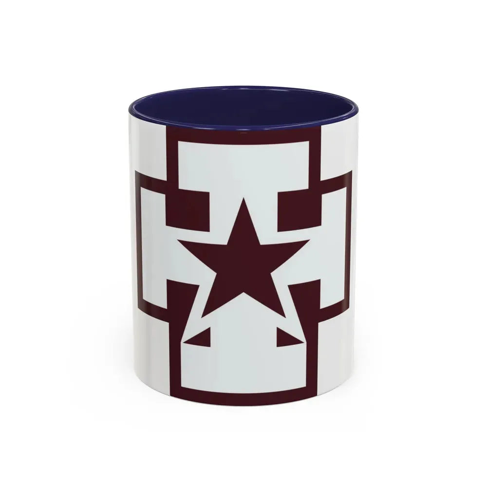 139 Medical Brigade (U.S. Army) Accent Coffee Mug 11oz Navy - Go Mug Yourself