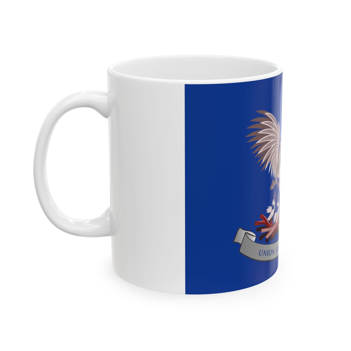 LOUISIANA PELICAN FLAG (United States) White Coffee Mug