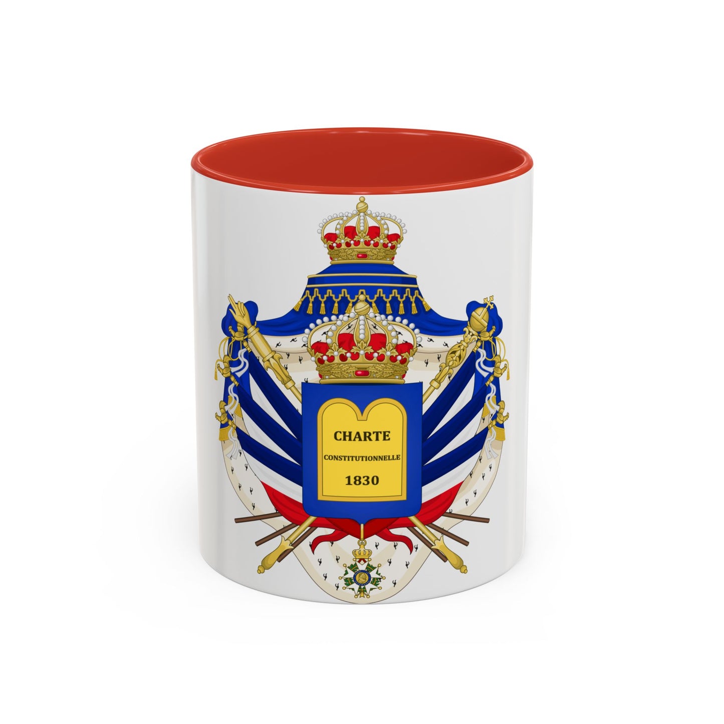 Coat of Arms of the July Monarchy (1831-48) - Accent Coffee Mug